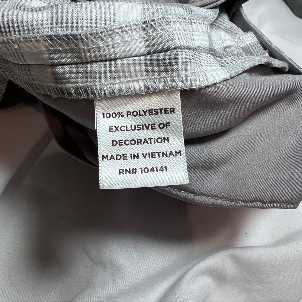 Walter Hagen Men’s Golf Shorts ⛳️ Grey & White Plaid Size 34 - Picture 4 of 5